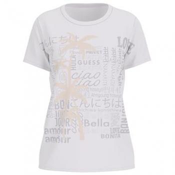 T‑shirt Guess G Active con motivo glitterato degradé