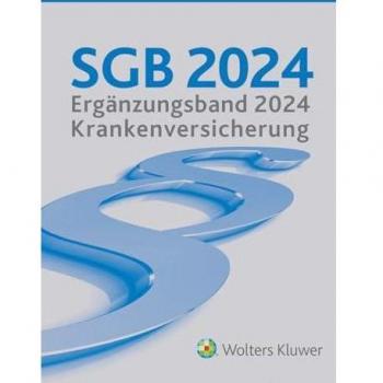 Sgb 2024 Ergänzungsband Für Die Krankenversicherung: Ergänzungsband 2024