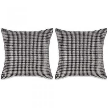 Guanciali in Velluto 60x60 cm Grigio