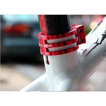 Collier de tige de selle en alliage et fibre de carbone