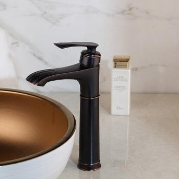 Robinet de lavabo YANKSMART finition ORB en laiton
