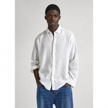 Pepe Jeans Camisa Paytton blanca para hombre