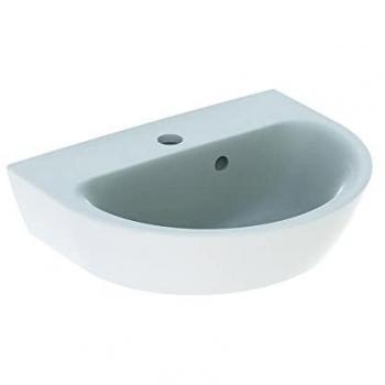 Lavabo Geberit Renova 500375018, 45 x 36 cm, blanc, avec trou pour robinetterie