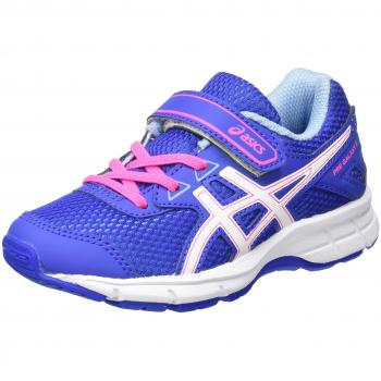 ASICS Pre Galaxy 9 PS, Chaussures Enfant, Bleu Purple/White/Air Y Blue
