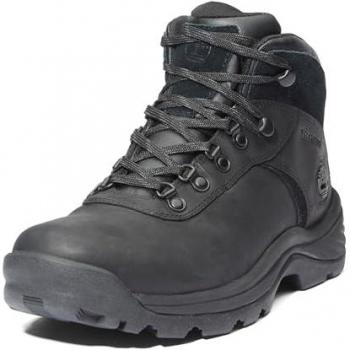 Timberland Flume Mid Schnürschuh mit Wp-Funktion, schwarz, Übergröße