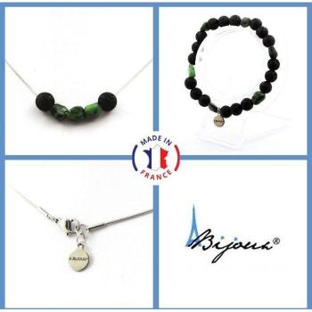 Epidote Elegante – Bracciale e Collana 8 mm in Perle Lavate (personalizza la lunghezza)