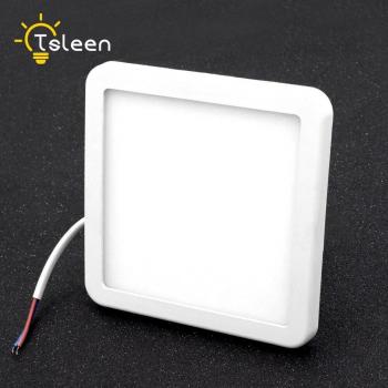 Round Square Ultra Thin LED Panel Light AC220V 6W 8W 15W 20W Downlight for Indoor Bathroom Recessed Ceiling