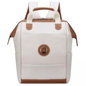 Valise Delsey Paris 21L Chatelet Air – Edição Padrão Branca/Castanha