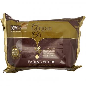 Toallitas de Limpieza Facial con Aceite de Argán