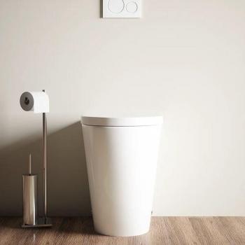 Parama WC H50 cm – Sans Rebords – Siège Soft‑Close – Roma Comfort