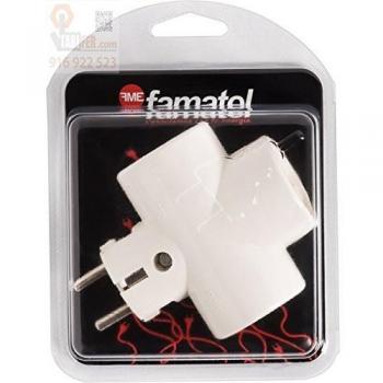 Adaptador Famatel 10/16A con 3 Salidas