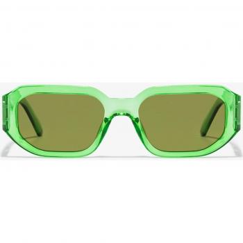 Lentes Geométricos Verde HEX