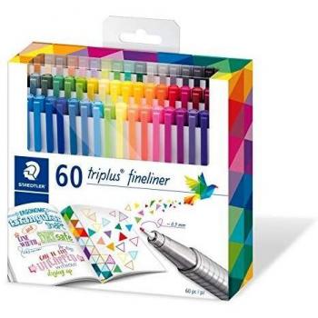 Staedtler 60-Piece Fineliner Collection