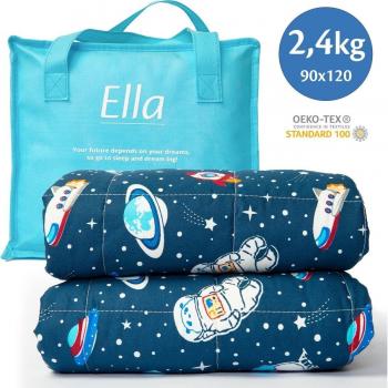 Couverture lestée 2,4kg pour enfant Ella®