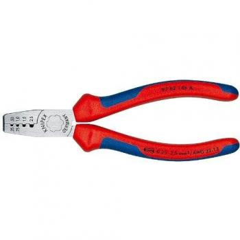 KNIPEX 97 62 145 A Pince à sertir pour embouts de câble avec gaines bi-matière 145 mm