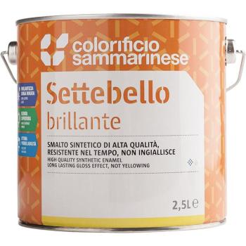 Six settebellos 0,375 L rouge vermillon, en email synthétique