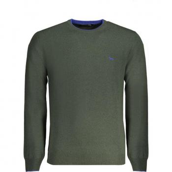 Green Cashmere Sweater for Men