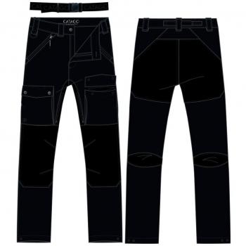 CATAGO Trainer Trondheim Outdoor – Damen Cargohose, schwarz, Größe 46