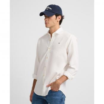 Camisa Blanca Sport Lisa para Hombre Silbon