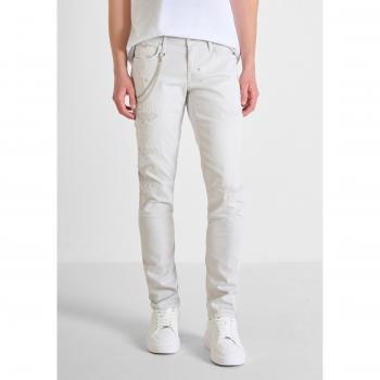 Jeans a Lungo Taglio “Iggy” in Tonalità Denim