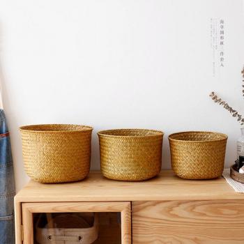 Hand-woven Collapsible Flower Basket