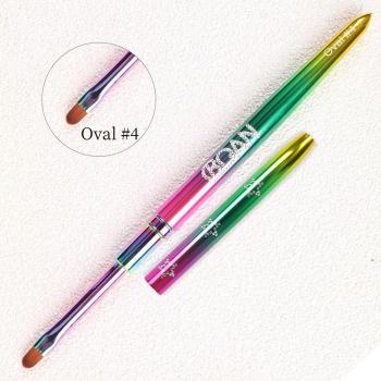 Crystal Acrylic Liner Nail Brush