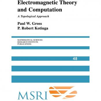 Electromagnetic theory and computation hardcover