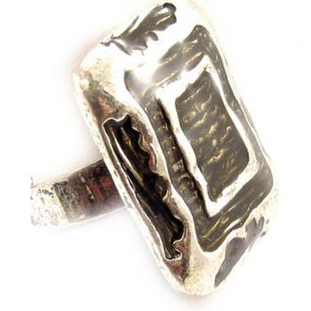 Bague Métal Noir Cassandre