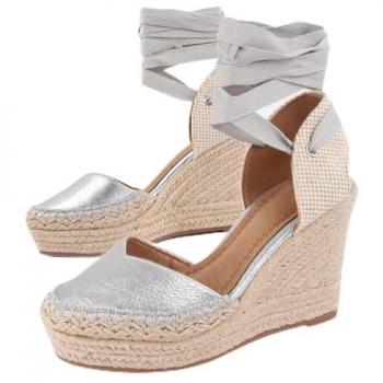Espadrille Montevita Esparteo3 Argent