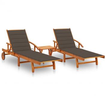 Suite Acacia Prendi‑Sole 2‑Sedia a Sdraio