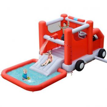 KOMFOTTEU Feuerwehr-Springburg 564x268x212 cm (ohne Gebläse)