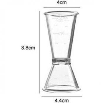 Tasse de mesure en résine pour bar