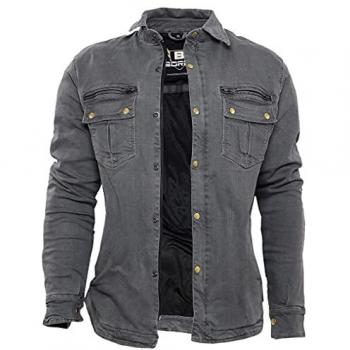 Bores Driver Camicia Moto Donna Grigia L