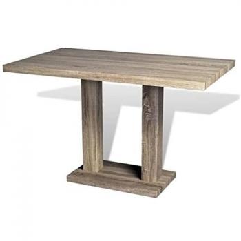 Mesa de comedor de roble imitación MDF