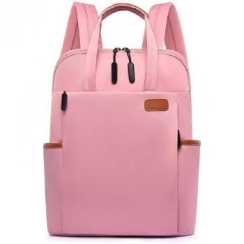 Schul‑Daypack für Mädchen – Koreanischer Stil, Laptop‑Kompatibel, wasserdichtes Nylon, Schulterband