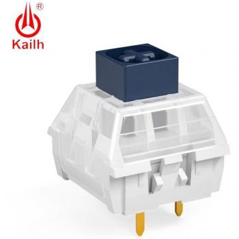 Kailh Box Azul Marino Jade: Teclado de Juego con RGB y Clic Grueso