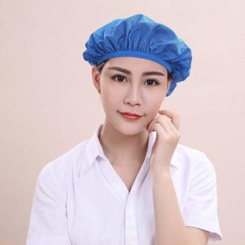 Elastic Mesh Cap for Bakery and Cafe