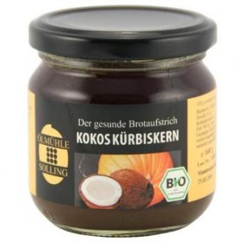 Ölmühle Solling Bio Aufstrich mit Kürbiskernen und Kokos, 160 g