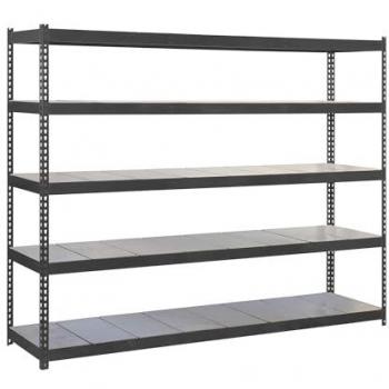 Scaffale Industriali SimonRack 2000x1500x600 mm, 5 Ripiani, 400 kg, Antracite/Zincato