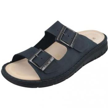 Finn Comfort Cayman-S Pantolette – 81546/494046 – Dunkelblau