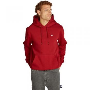 Tommy Jeans Kapuzenpullover, Größe S, Rot, Regular Fit
