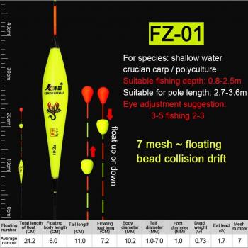 Sliding Tail Fishing Floater