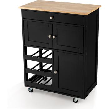 Brown Modern Geometric 120cm Book Shelf Organizer