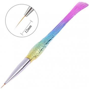 3PCS Mermaid Bar Drawing Pen Set for Nail Art