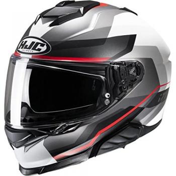 HJC i71 Nior Casque intégral 2XL Noir Gris Rouge