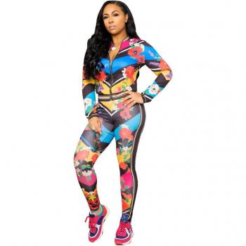 Conjunto africano de mujer con estampado