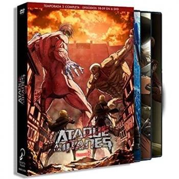 Ataque a los Titanes. 3ª Temporada Completa, 38 a 59 (DVD).