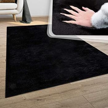 Alfombra Salon Pelo Largo Lavable 140x200 cm de Paco Home