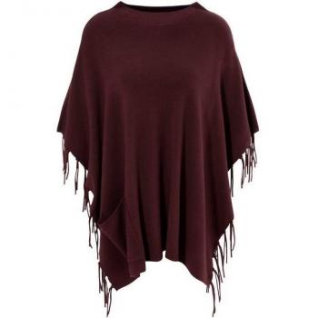 ANISTON SELECTED Pullover-Poncho mit Tasche