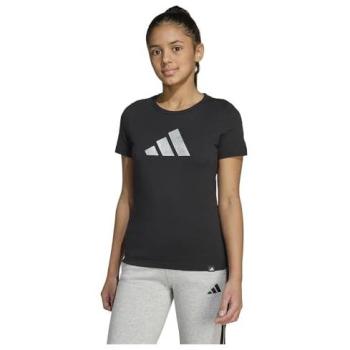 Essentials Glam T‑Shirt for Girls – Black, 9‑10
